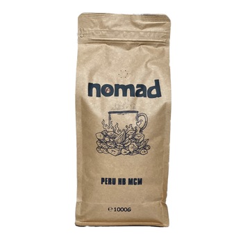 Cafea Boabe, Nomad Peru HB MCM, 1000 g Cafea Boabe, Nomad Peru HB MCM, 1000 g