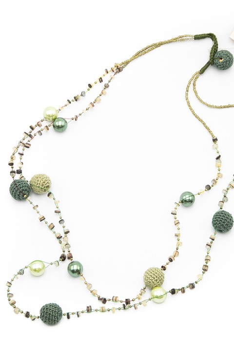 Колие, Gloria Maris, 406057 Зелено, 85 см