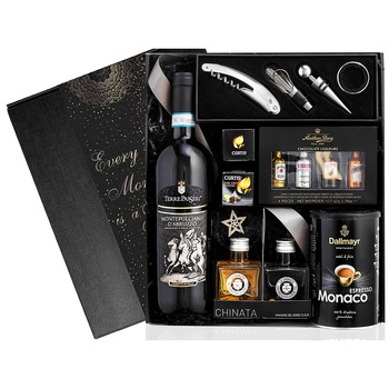 Cutie Cadou Elegant Wine cu Vin Rosu Terre Passeri Montepulciano D'Abruzzo , Accesorii de vin, Cafea, Ceai Cutie Cadou Elegant Wine cu Vin Rosu Terre Passeri Montepulciano D'Abruzzo , Accesorii de vin, Cafea, Ceai