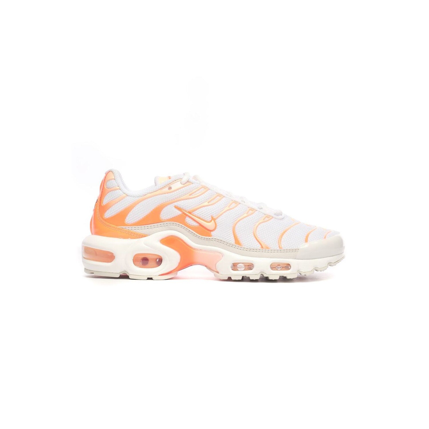 Pantofi sport Nike, Air Max Plus, Alb/Portocaliu, Alb/Portocaliu