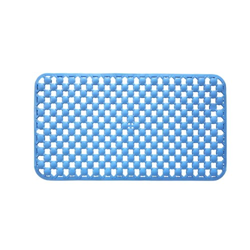 Covoras baie Deco, culoare albastru, dimensiune 35 x 71 cm