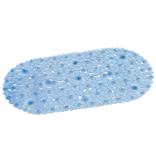 Covoras baie cu ventuze Deco, bleo, dimensiuni 69 x 39 cm