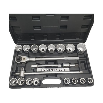 Trusa tubulare mari de forta 21Piese3/4 19-50mm Trusa tubulare mari de forta 21Piese3/4 19-50mm