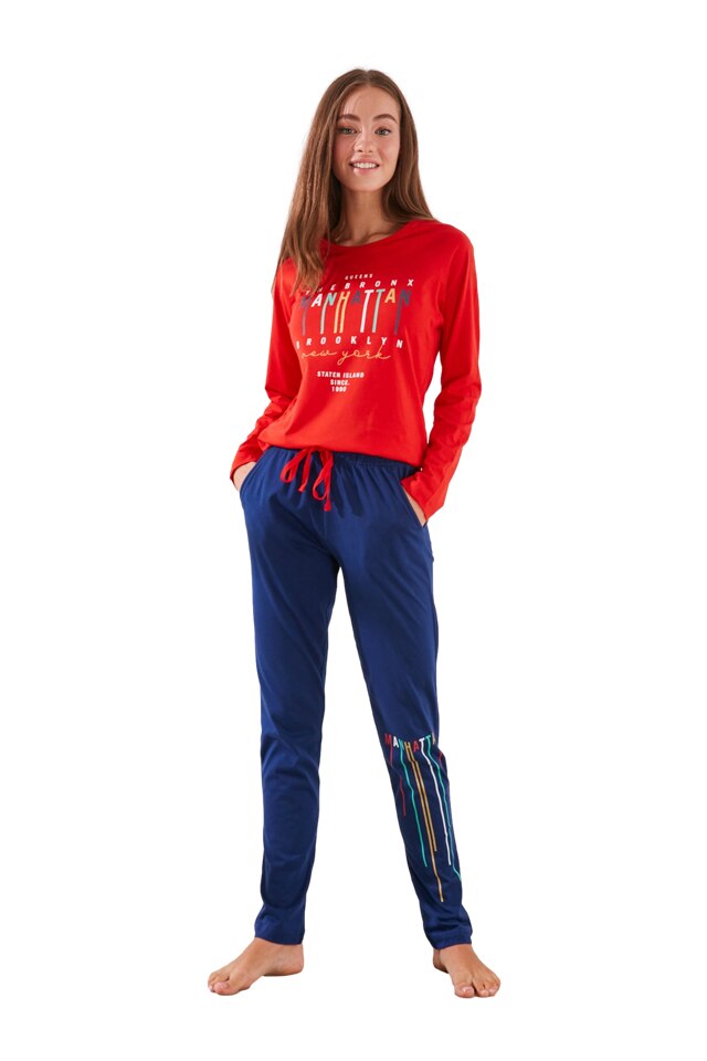 Pijamale dama, Vienetta, model Manhattan Brooklin NY.R