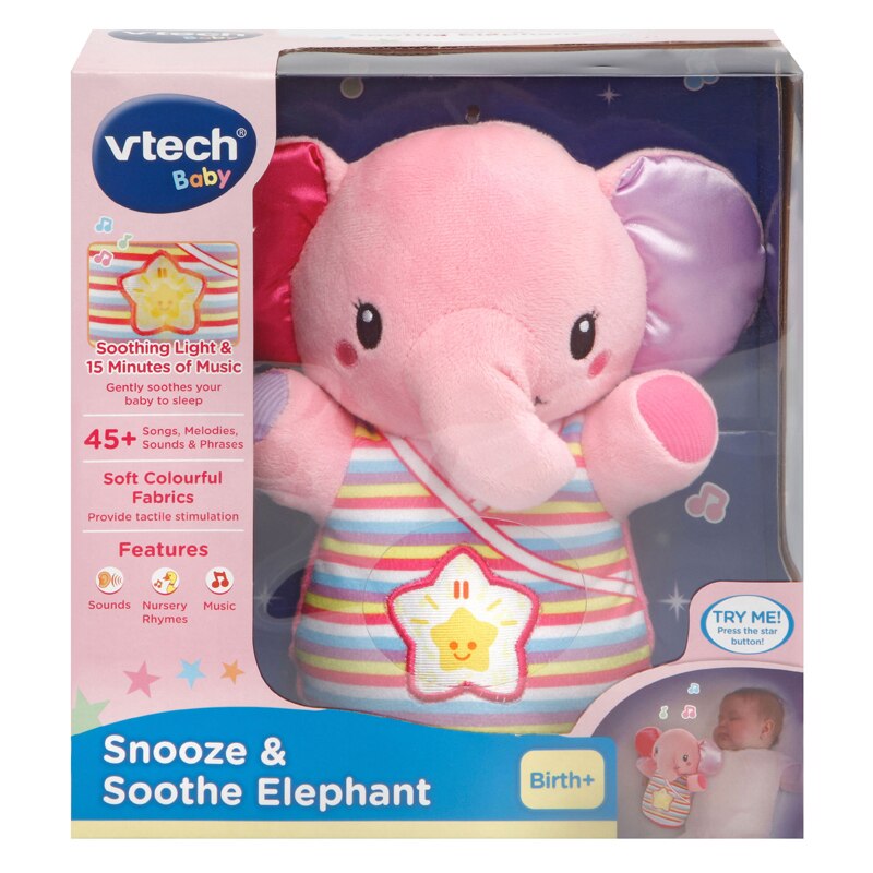 Jucarie interactiva Vtech Elefantul Roz