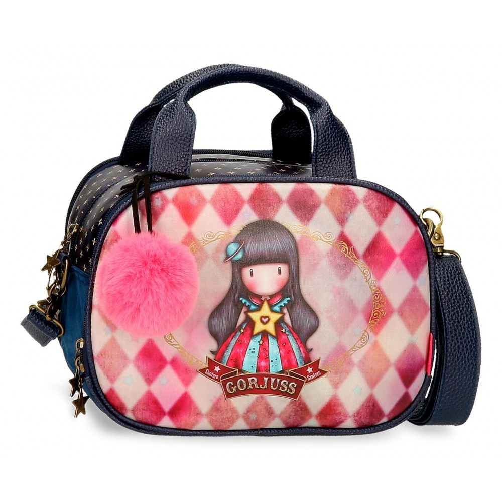 Geanta cosmetice fete, Gorjuss Moon Buttons, 28x21x17 cm