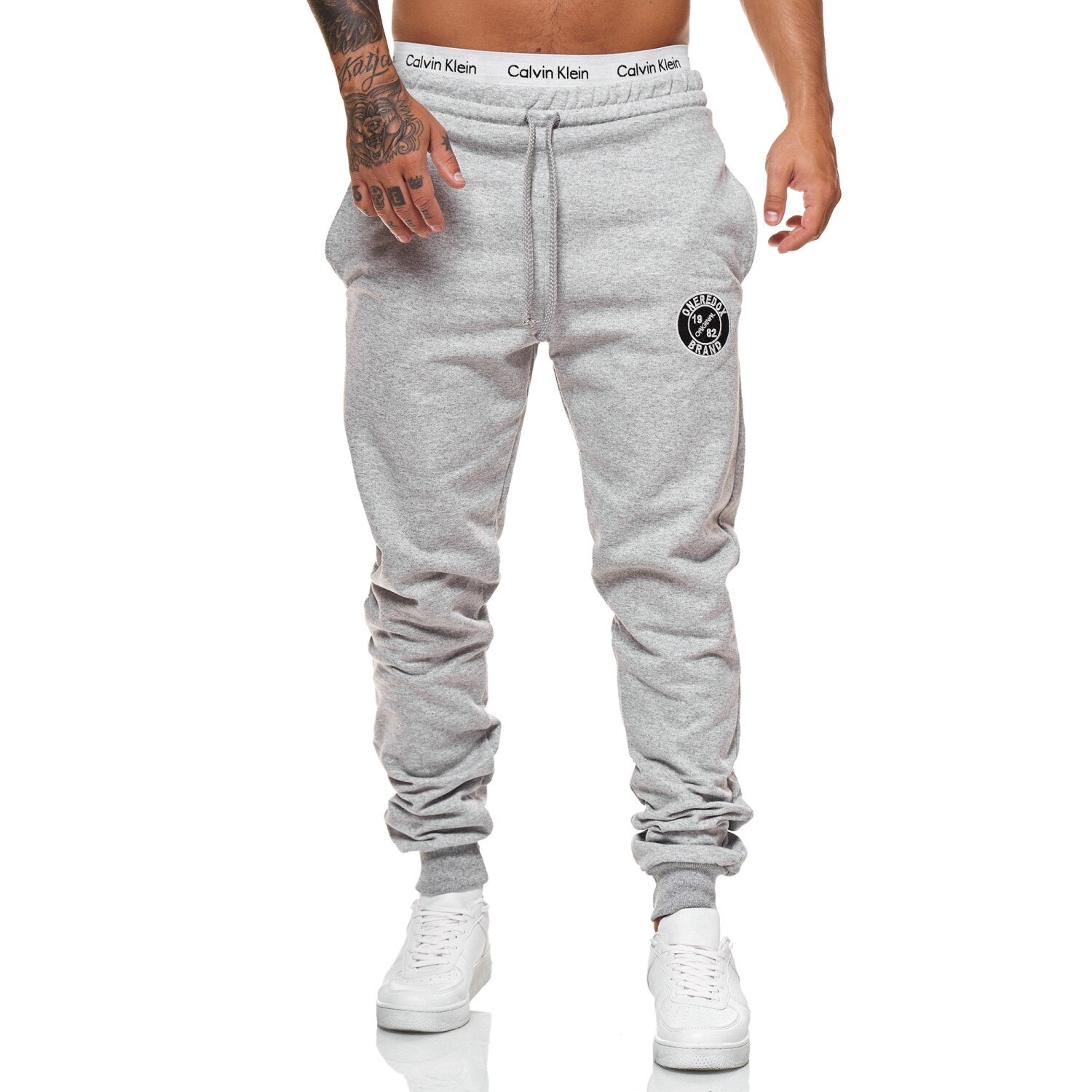 Pantaloni sport barbati Redox 3676C Gri deschis