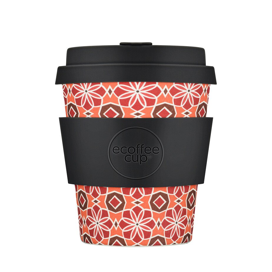 Cana de voiaj - Placa Malacca, 250ml, Bambus, 250 ml, Portocoliu