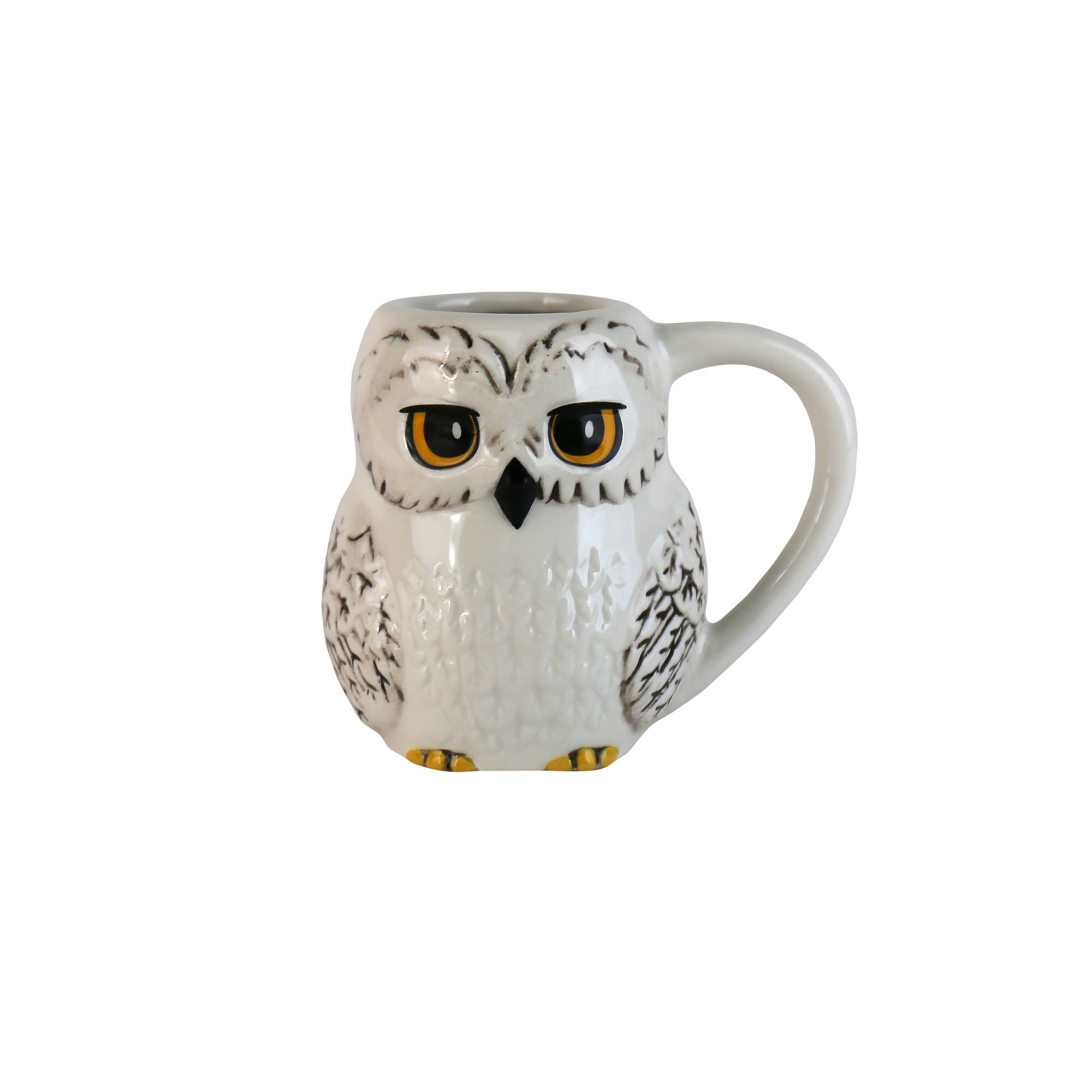 Cana - Harry Potter Mini Mug - Hedwig, Ceramica, 110 ml, Alb