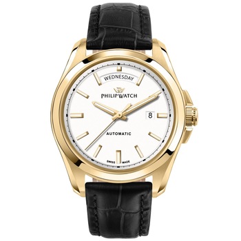 Ceas barbatesc Philip Watch R8221218001 Automatic Auriu Ceas barbatesc Philip Watch R8221218001 Automatic Auriu