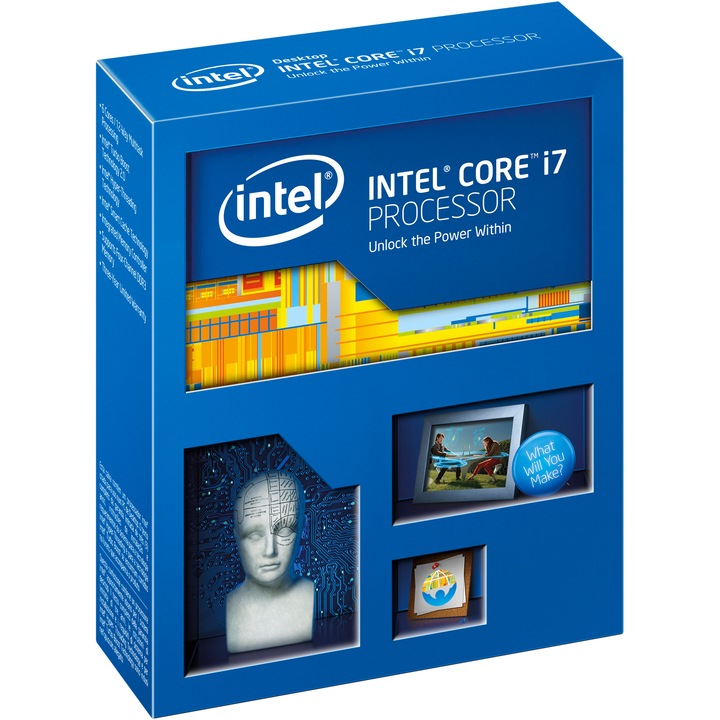 Procesor Intel® Core™ i7-5820K, 3.30GHz, Haswell, 15MB, Socket 2011-V3, Box