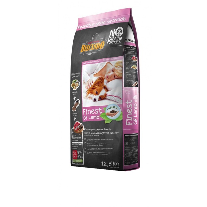 Hrana uscata pentru caini Belcando, Finest Grain Free, 12.5 Kg