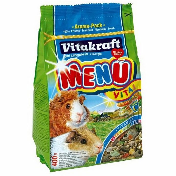 Meniu Vitakraft pentru Porcusor de Guineea, 400g