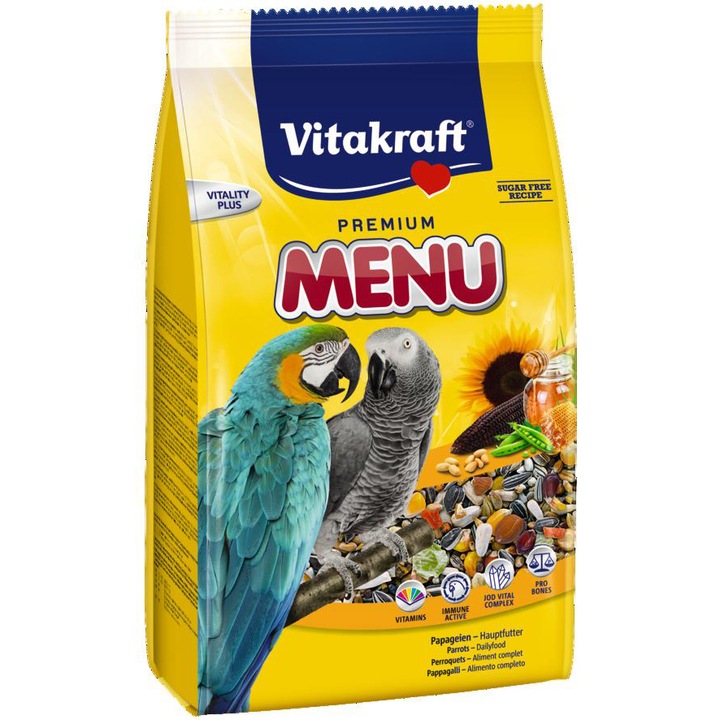 Meniu Vitakraft pentru Papagal, 1Kg