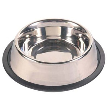 Castron antiderapant Pet Expert, Inox, 0.45 l Castron antiderapant Pet Expert, Inox, 0.45 l