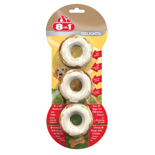 Recompensa caine 8in1 Inele Delights M