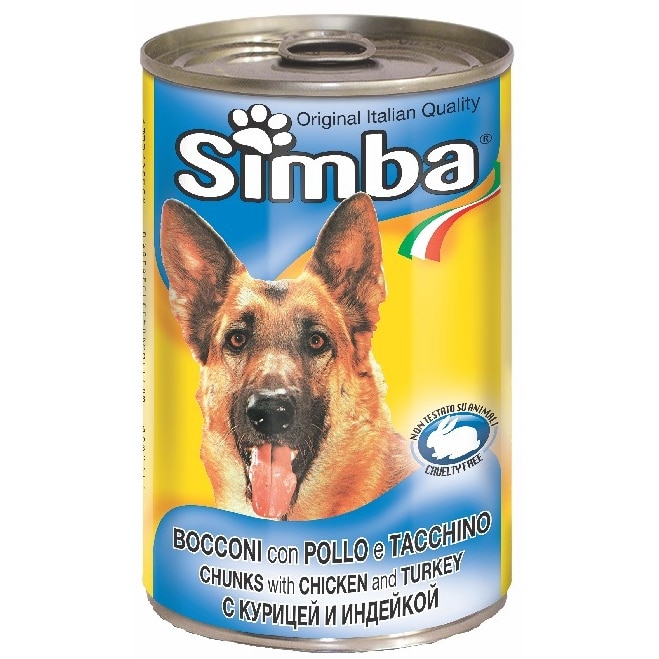 Hrana pentru Caini Simba, Pui/Curcan, 1230g