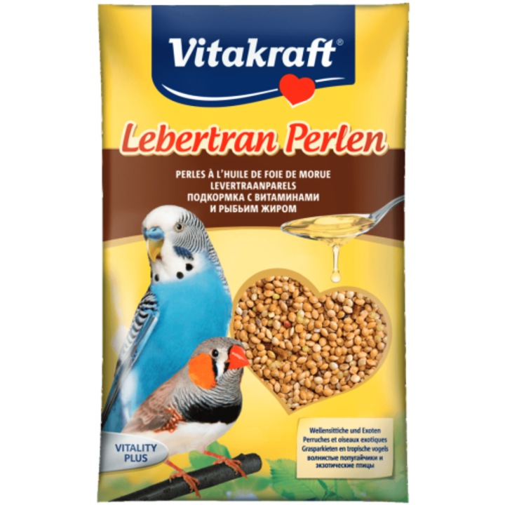 Vitamine Vitakraft pentru Perusi Lebertran