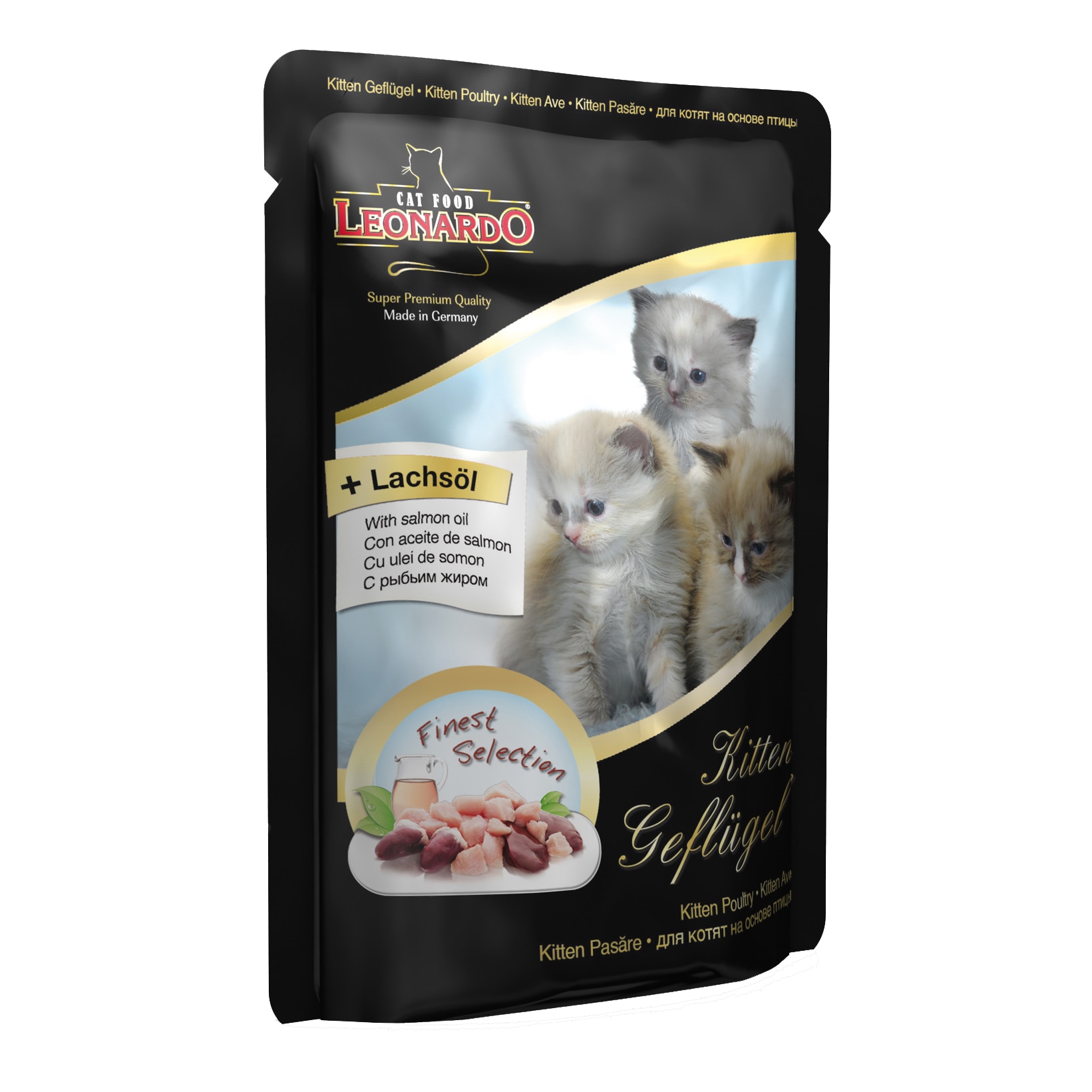 Hrana pentru pisici Leonardo Plic KITTEN, 85g