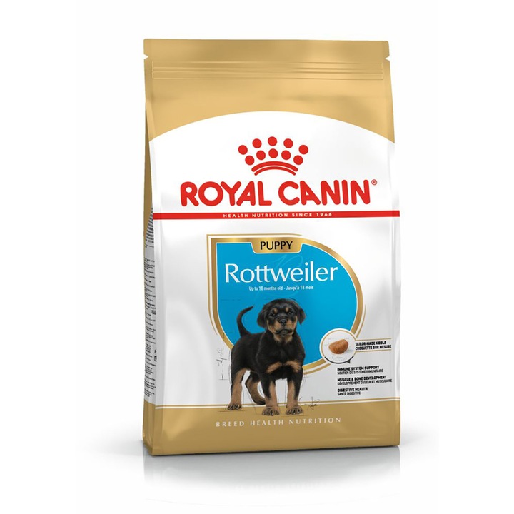 Суха храна за кучета Royal Canin Rottweiler, Junior, 12 кг