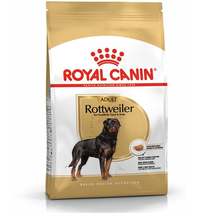 Hrana uscata pentru caini Royal Canin, Rottweiler, Adult, 12Kg