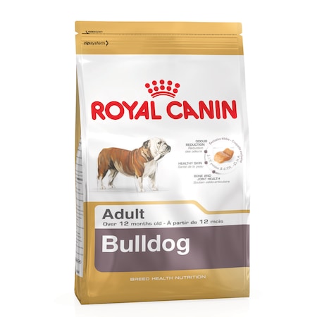 Hrana uscata pentru caini Royal Canin, Bulldog, Adult, 12Kg