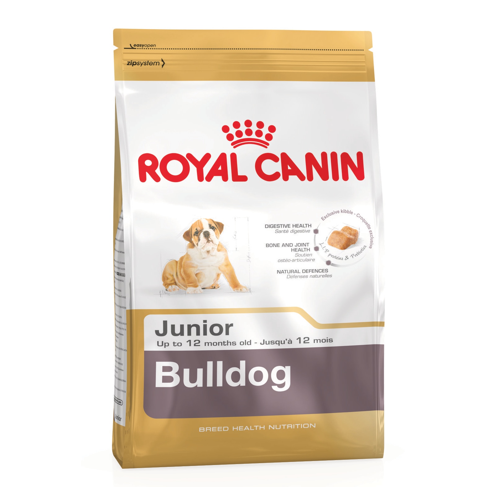Hrana uscata pentru caini Royal Canin, Bulldog, Junior, 3Kg