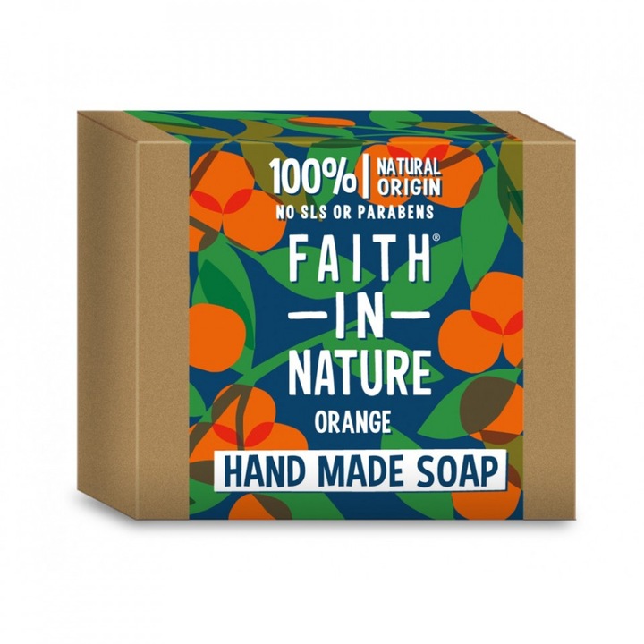 Szappan, Faith in Nature, naranccsal, 100 g