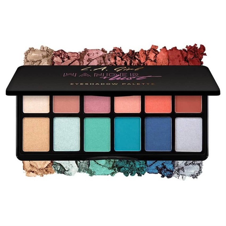 Eyeshadow Palette L.A Girl szemhéjpúder paletta Wanderlust, 12g