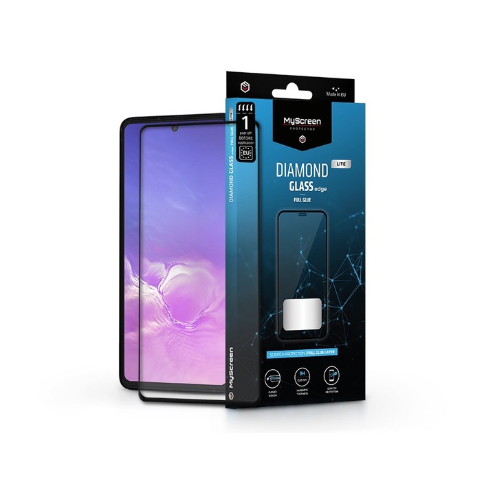 Протектор за екран от закалено стъкло Samsung G770F Galaxy S10 Lite/A915F A91 - MyScreen Protector Diamond Glass Lite Edge2.5D Full Glu