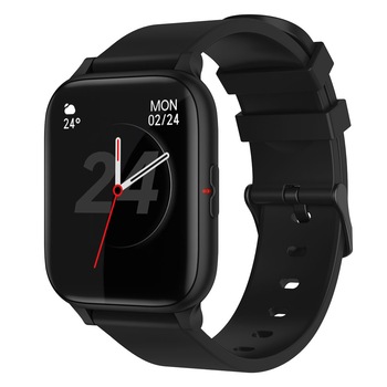 Ceas Smartwatch iHunt Watch 7, Saturatie Oxigen, Ritm Cardiac, Tensiune Arteriala, Notificari, Pedometru, Monitorizare somn, iOS/Android, Black Ceas Smartwatch iHunt Watch 7, Saturatie Oxigen, Ritm Cardiac, Tensiune Arteriala, Notificari, Pedometru, Monitorizare somn, iOS/Android, Black