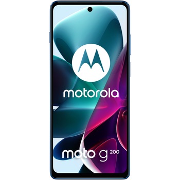 Telefon mobil Motorola Moto g200 5G, Dual SIM, 128GB, 8GB RAM, 5000 mAh, Stellar Blue Telefon mobil Motorola Moto g200 5G, Dual SIM, 128GB, 8GB RAM, 5000 mAh, Stellar Blue