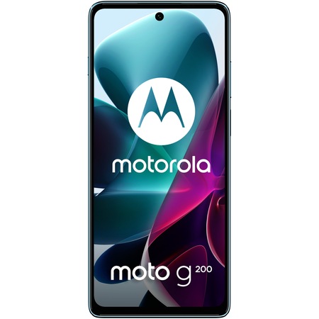 Telefon Mobil Motorola Moto G200, este perfect pentru cei care vor sa beneficieze de tehnologie 5G si posibilitatile oferite de un telefon de inalta calitate si performanta.