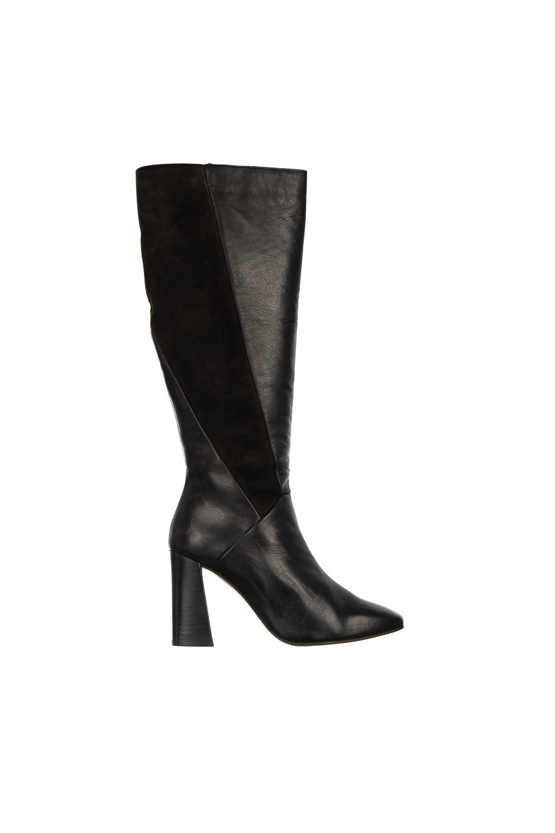 Cizme dama piele naturala Miliona, Negru