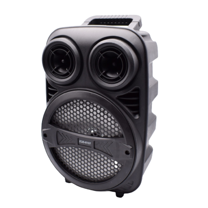 Boxa Portabila, KlaussTech, Model Usor, MP3, TF/USB, Bluetooth, Radio FM, Putere 15W, 50dB, Ergonomica, Telecomanda, Negru