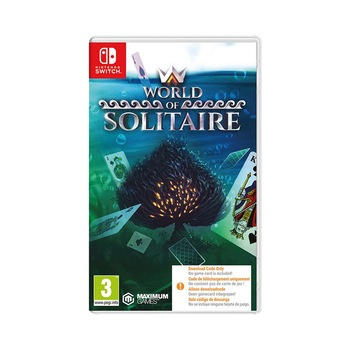 Joc World Of Solitaire (Code in a Box) Nintendo Switch Joc World Of Solitaire (Code in a Box) Nintendo Switch