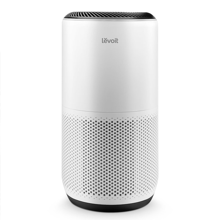 Интелигентен пречиствател на въздух Levoit Smart Core400s, 3 филтрации: предфилтър, истински HEPA филтър, филтър с активен въглен, 83m² ефективност на покритие