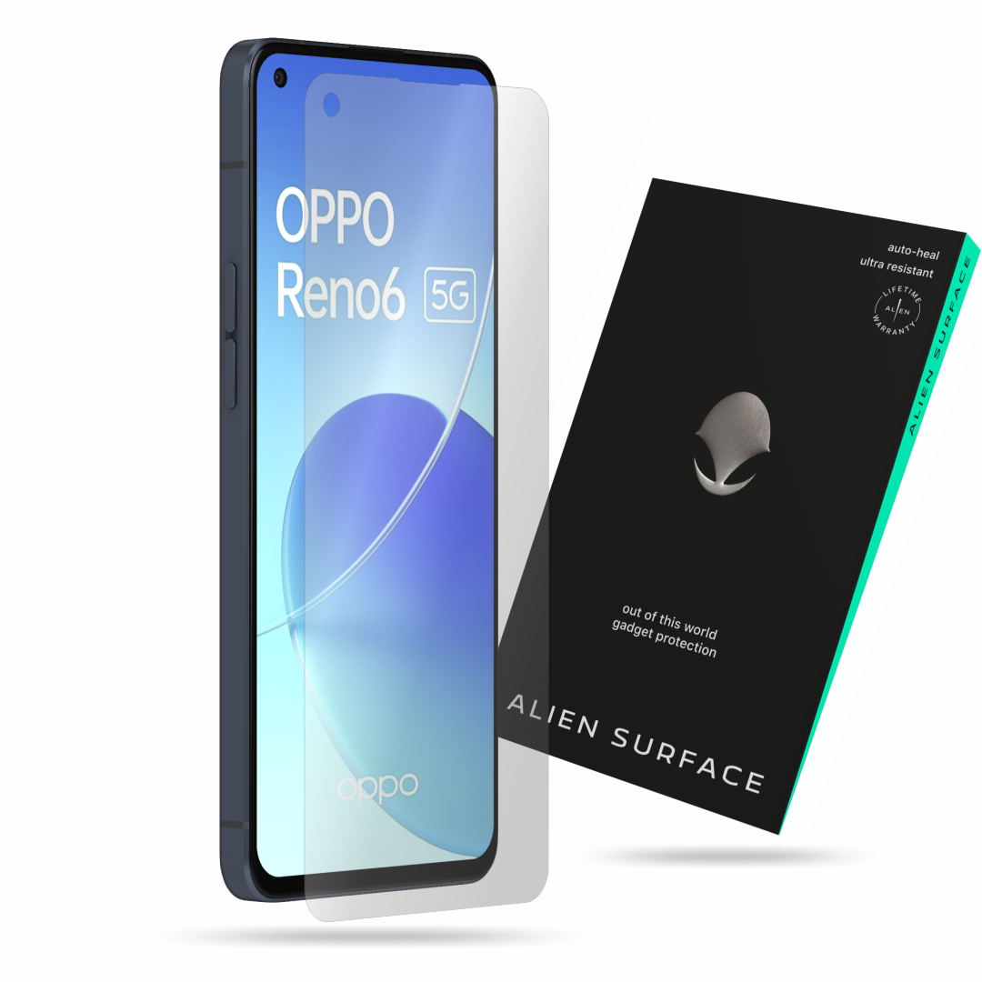 Folie Alien Surface, compatibila cu Oppo Reno5 5G, protectie ecran