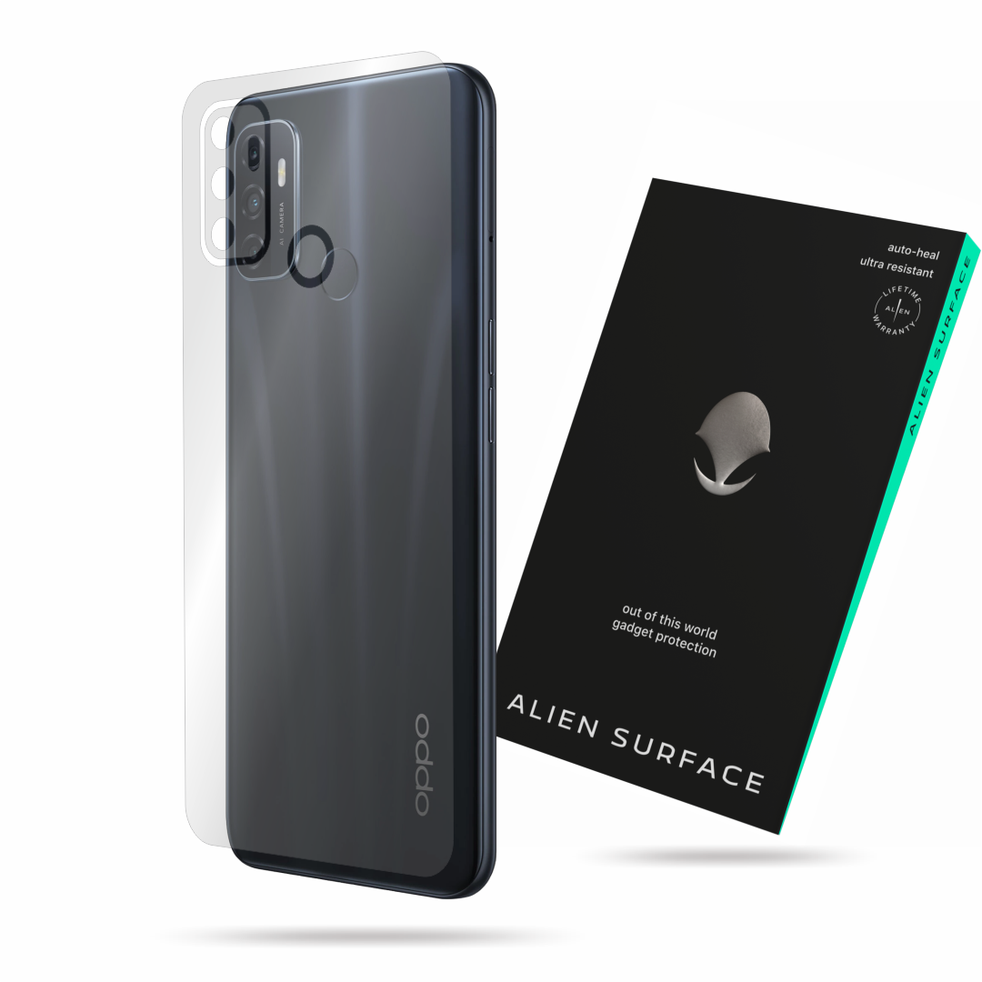 Folie Alien Surface, compatibila cu Oppo A53 (A53s) 4G, protectie spate, laterale