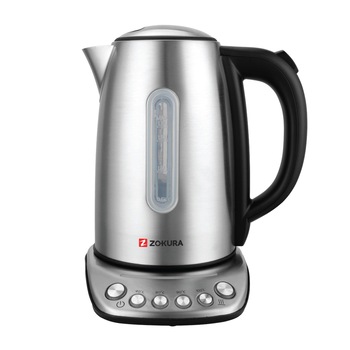 Fierbator electric 1,7 L, 2200 W, 4 temperaturi prestabilite - Zokura Fierbator electric 1,7 L, 2200 W, 4 temperaturi prestabilite - Zokura