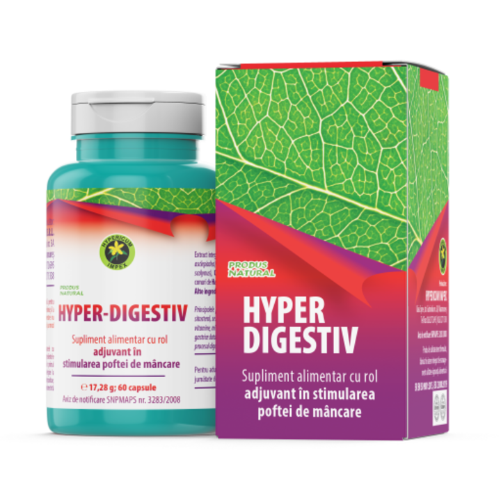 Hypericum Hyper Digestive kapszula, 60 db