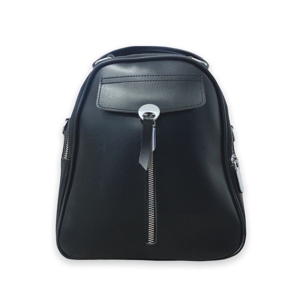 Rucsac de dama piele ecologica Mareliss, ML-1678, 26x27x14, Negru