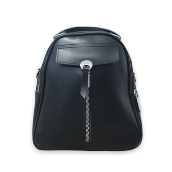 Rucsac de dama piele ecologica Mareliss, ML-1678, 26x27x14, Negru Rucsac de dama piele ecologica Mareliss, ML-1678, 26x27x14, Negru