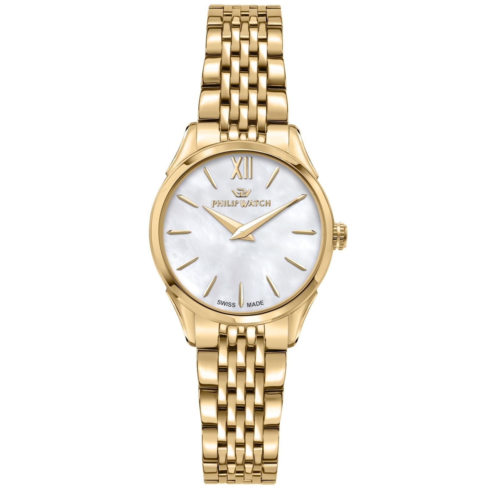 Ceas dama Philip Watch R8253217508 Quartz Auriu