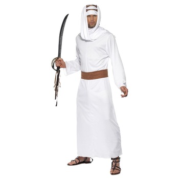 Costum carnaval barbati Lawrence al Arabiei,marime L Costum carnaval barbati Lawrence al Arabiei,marime L