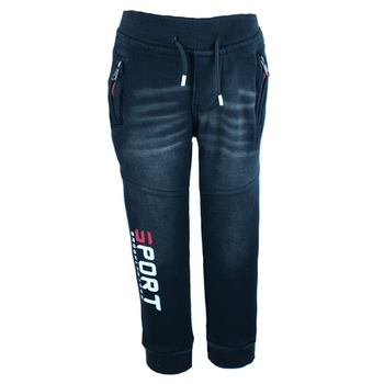 Blugi pentru baieti Happy House HB-2354N, Negru 6 ani Blugi pentru baieti Happy House HB-2354N, Negru 6 ani