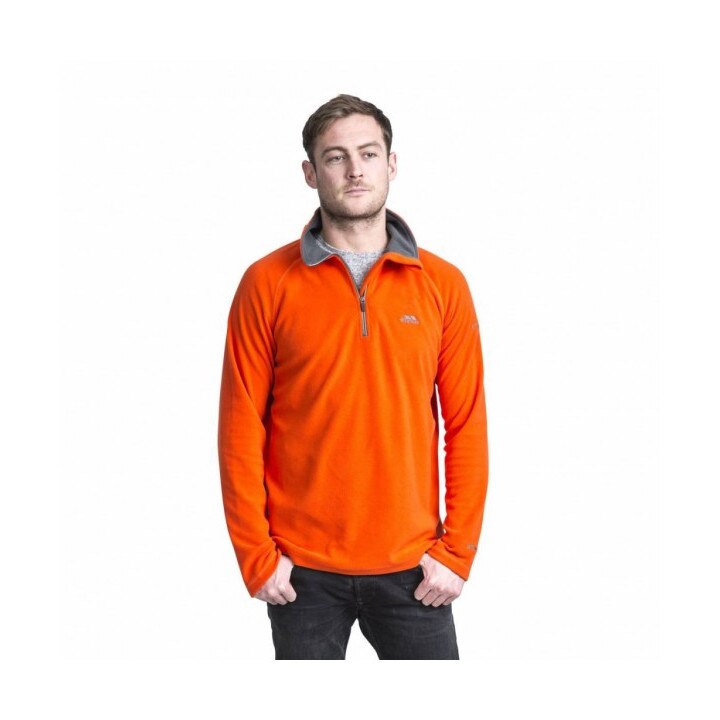 Hanorac barbati Trespass, Blackford, Fleece, Portocaliu, 2XL