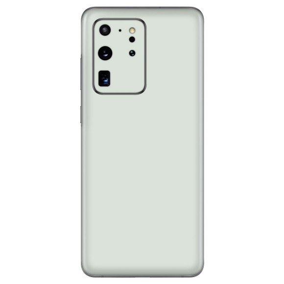 Folie Protectie Glow Skinz pentru Samsung Galaxy S20 Ultra, 5G - Verde Fosforescent 360 Cut, Skin Adeziv Full Body Cover pentru Rama Ecran, Carcasa Spate si Laterale