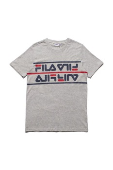 Tricou pentru barbati, Fila, Salman, Bumbac, Gri, M Tricou pentru barbati, Fila, Salman, Bumbac, Gri, M