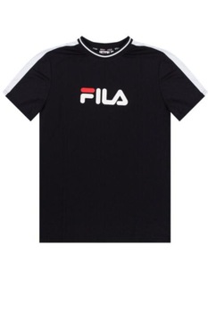 Tricou pentru barbati, Fila, Barke, Poliester, Negru, M Tricou pentru barbati, Fila, Barke, Poliester, Negru, M